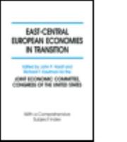 East-Central European Economies in Transition 1563246139 Book Cover