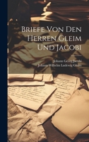 Briefe Von Den Herren Gleim Und Jacobi 1021741450 Book Cover