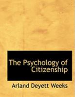 The Psychology of Citizenship 1017880514 Book Cover