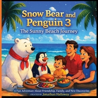 Snow Bear and Penguin 3 The Sunny Beach Journey: A Fun Adventure About Friendship, Family, and New Discoveries (Frost & Pip Arctic Adventures) B0GZYKNZB9 Book Cover