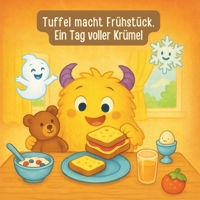 Tuffel macht Frühstück: Ein Tag voller Krümel - ein fröhliches Vorlesebuch für Kinder ab 3 Jahre (Tuffel & Freunde – Alltagsabenteuer für Kinder) (German Edition) B0FH1JVH2J Book Cover
