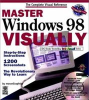 Master Windows 98 VISUALLY 0764560344 Book Cover