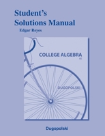 Student's Solutions Manual for College Algebra 0321655346 Book Cover