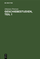 Geschiebestudien, Teil 1 3112660951 Book Cover