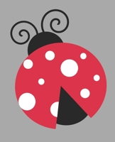 LADYBUG Composition Notebook: 7.5 X 9.25 Primary Ruled 110 pages book for girls, kids, school, students and teachers 1088996620 Book Cover