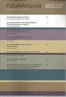 Future Anterior 0816677816 Book Cover