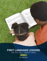 First Language Lessons for the Well-Trained Mind: Level 1 1933339446 Book Cover