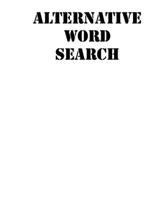 alternative Word Search: large print puzzle book.8,5x11, matte cover, white,55 Music Activity Puzzle Book with solution 1678894222 Book Cover