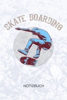 Skateboarding: Skateboard Fans Notizbuch A5 Kariert - Skateboardfahrer Heft - Skateboarding Notizheft 120 Seiten KARO - Rollbrettfahrer Notizblock Skateboarding Motiv - Skater Geschenk 1704372755 Book Cover