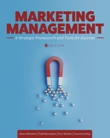 Marketing Management: A Strategic Framework and Tools for Success 1793574219 Book Cover