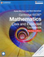 Cambridge IGCSE Mathematics Core and Extended Coursebook with CD-ROM (Cambridge International Examinations) 1316605639 Book Cover