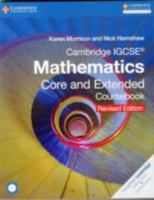 Cambridge IGCSE Mathematics Core and Extended Coursebook with CD-ROM (Cambridge International Examinations) 1107606276 Book Cover