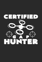 Certified Gap Hunter: 6x9 Whoop - dotgrid - dot grid paper - notebook - notes 1086956745 Book Cover