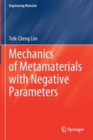 Mechanics of Metamaterials with Negative Parameters 9811564485 Book Cover