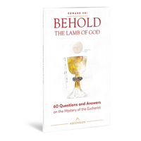 Behold the Lamb of God: 60 Questions and Answers on the Mystery of the Eucharist 1954882092 Book Cover