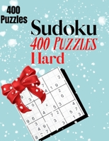 Sudoku 400 puzzles hard: Puzzle book for adults loaded with 400 Sudoku puzzles to train your brain B09GTGTL9V Book Cover