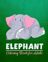 Elephant coloring book for adults: Elephant Patterns for Relaxation, Fun, and Stress Relief Adult Coloring Books B091WCGFPP Book Cover