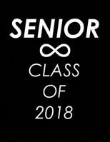 Senior Class of 2018 Composition Notebook - Black - 4x4 Graph Paper 1976115019 Book Cover