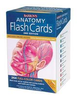 Barron's Anatomy Flash Cards 0764161598 Book Cover