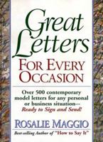 Great Letters for Every Occasion 0735200815 Book Cover