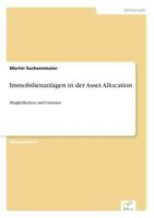 Immobilienanlagen in Der Asset Allocation 3838618793 Book Cover