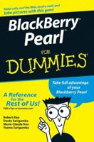 Blackberry Pearl for Dummies 0470128933 Book Cover