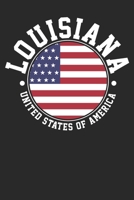 Notebook: Louisiana Dot Grid 6x9 120 Pages 1699084688 Book Cover