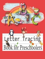 A B C Letter Tracing Book for Preschoolers: 1st Grade, Pre K and Kindergarten Letter Tracing Book ages 3-5, Alphabet Writing Practice Workbook, colori B088BM4F13 Book Cover