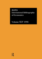 International Bibliography of the Social Sciences: Economics, 1996, Vol. 45 0415160820 Book Cover