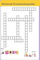 Universal Crossword Puzzles: A crossword puzzles book for all B0BMT23KCJ Book Cover