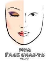 MUA Face Charts Megan 1983904635 Book Cover