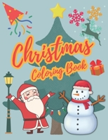 Christmas Coloring Book for Adults and Kids: 92 Pages, 8.5" X 11" B0CKB5Q37F Book Cover