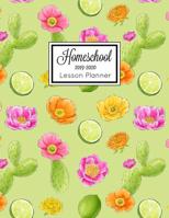 Homeschool Lesson Planner 2019-2020: Home School Teacher Plan Book Notebook 1070808261 Book Cover
