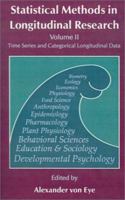 Statistical Methods in Longitudinal Research, Volume 2: Time series and categorical longitudinal data 012724963X Book Cover