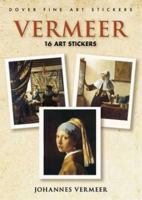 Vermeer: 16 Art Stickers 0486451275 Book Cover