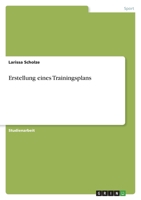 Erstellung eines Trainingsplans 3346774287 Book Cover