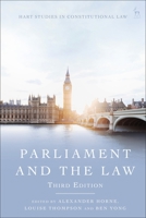 Parliament and the Law 1509939636 Book Cover