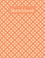 Sketchbook: 8.5 x 11 Notebook for Creative Drawing and Sketching Activities with Retro Themed Cover Design 1659859255 Book Cover