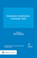 Stockholm Arbitration Yearbook 2022 9403518766 Book Cover