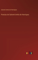 Poesias de Salomé Ureña de Henríquez 336803314X Book Cover