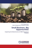 Small Business, Big Opportunities: Unpacking the Determinants of SME Financing in Malaysia 620616439X Book Cover