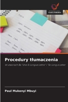 Procedury tlumaczenia 6209694659 Book Cover