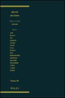Organic Reactions, Organic Reactions 1118841905 Book Cover