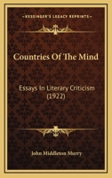 Countries of the mind;: Essays in literary criticism 116417214X Book Cover