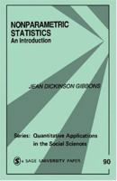 Nonparametric Statistics: An Introduction (Quantitative Applications in the Social Sciences) 0803939515 Book Cover