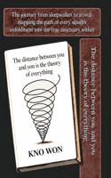 THE DISTANCE BETWEEN YOU AND YOU IS THE THEORY OF EVERYTHING: The Journey from Sleepwalker to Arrival: Mapping the Path of Every Sleuth's Unfoldment into the True Sanctuary Within. 0646740822 Book Cover