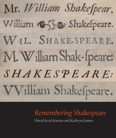 Remembering Shakespeare 030018039X Book Cover