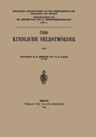 Uber Kindliche Selbstmorder 3642519164 Book Cover