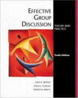 Effective Group Discussion: Theory and Practice 0072315687 Book Cover
