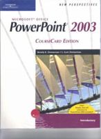 New Perspectives on Microsoft Office PowerPoint 2003, Brief, CourseCard Edition 1418839132 Book Cover